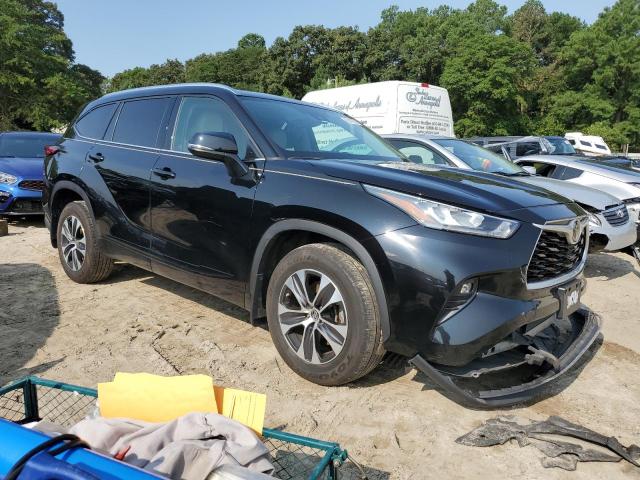 5TDHZRBH6LS036521 - 2020 TOYOTA HIGHLANDER XLE BLACK photo 4