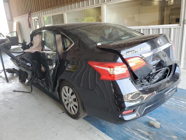 3N1AB7AP9HY247976 - 2017 NISSAN SENTRA S BLACK photo 2