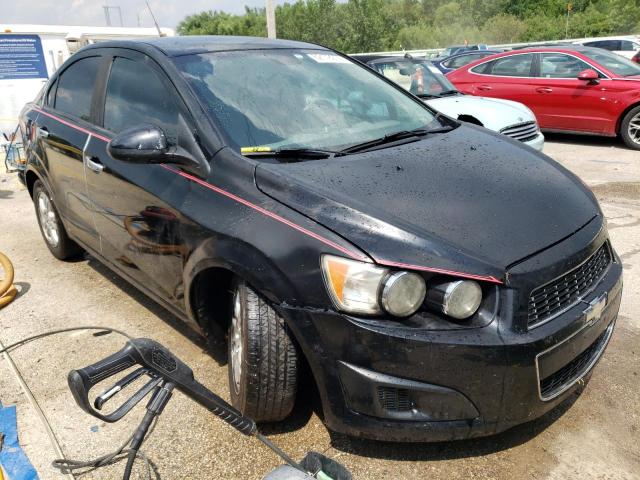 1G1JA5SH9C4109208 - 2012 CHEVROLET SONIC LS 黑色 照片 4