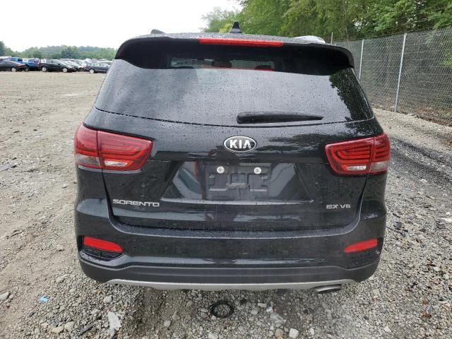 5XYPHDA53KG593035 - 2019 KIA SORENTO EX BLACK photo 6