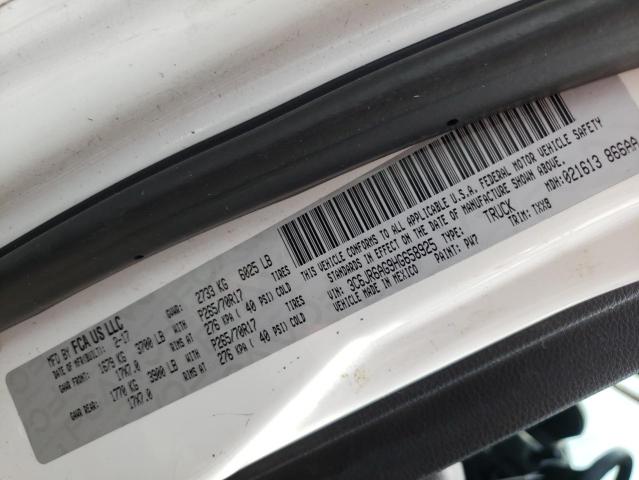 3C6JR6AG9HG658925 - 2017 RAM 1500 ST WHITE photo 13
