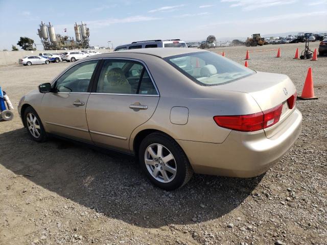 1HGCM56495A178338 - 2005 HONDA ACCORD LX GOLD photo 2