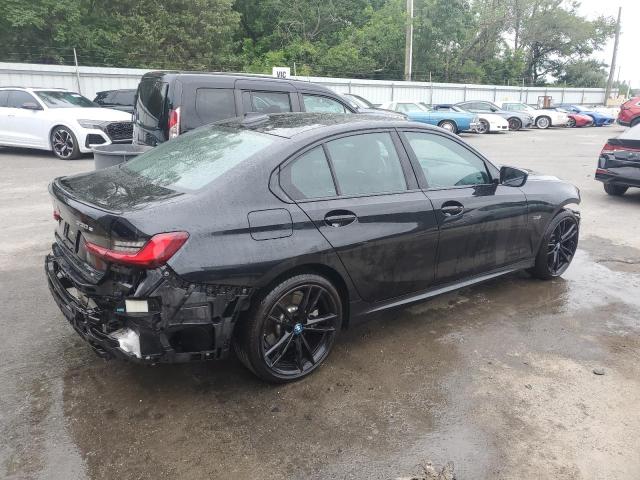 3MW5P9J06N8C66170 - 2022 BMW 330XE BLACK photo 3