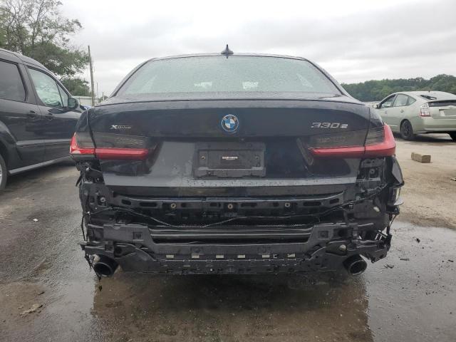 3MW5P9J06N8C66170 - 2022 BMW 330XE BLACK photo 6
