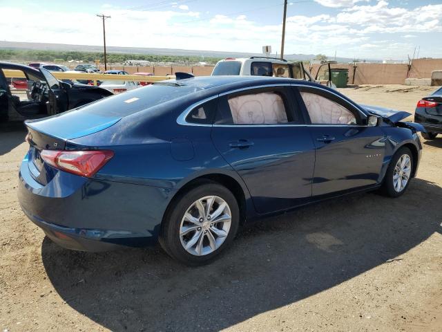 1G1ZD5ST8KF143609 - 2019 CHEVROLET MALIBU LT أزرق صورة 3