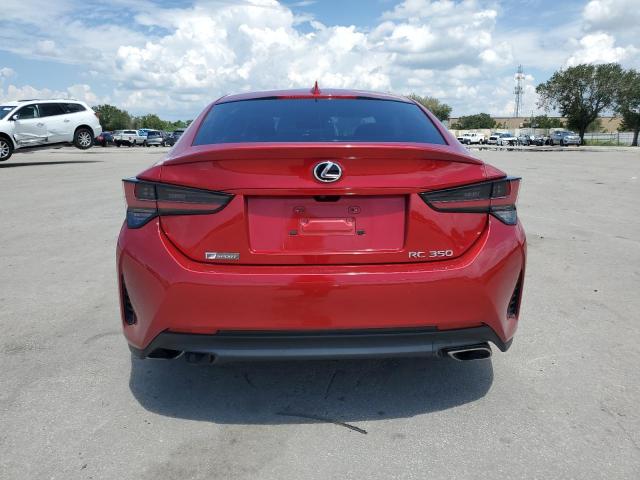 JTHGZ5BC7L5022690 - 2020 LEXUS RC 350 F-SPORT RED photo 6