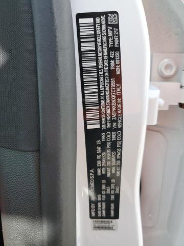 ZASPAKBNXK7C70581 - 2019 ALFA ROMEO STELVIO TI WHITE photo 13