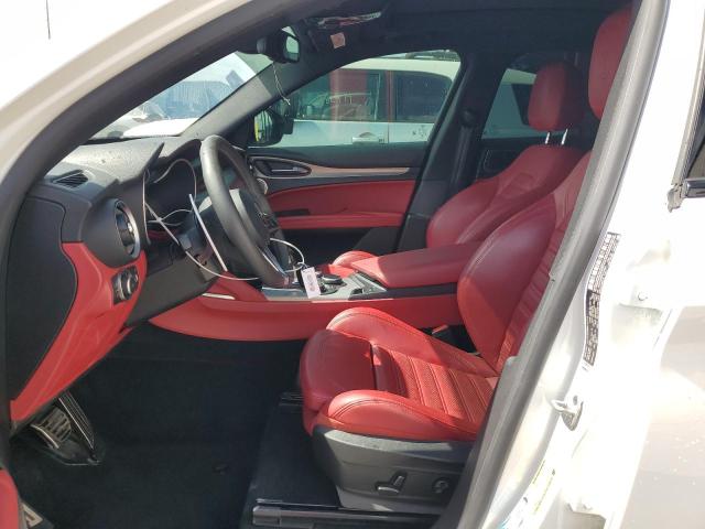 ZASPAKBNXK7C70581 - 2019 ALFA ROMEO STELVIO TI WHITE photo 7