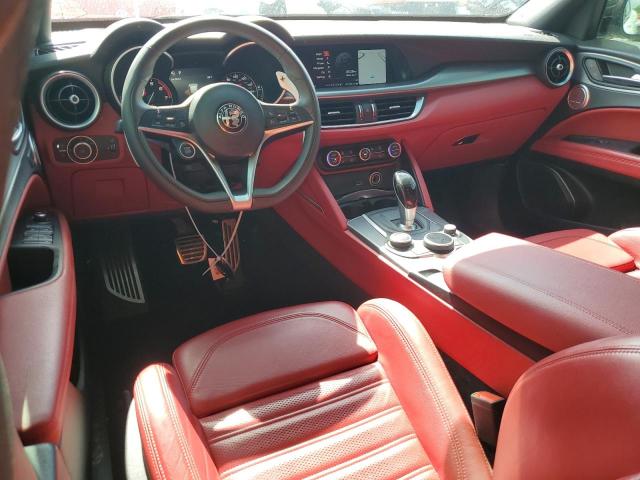 ZASPAKBNXK7C70581 - 2019 ALFA ROMEO STELVIO TI WHITE photo 8