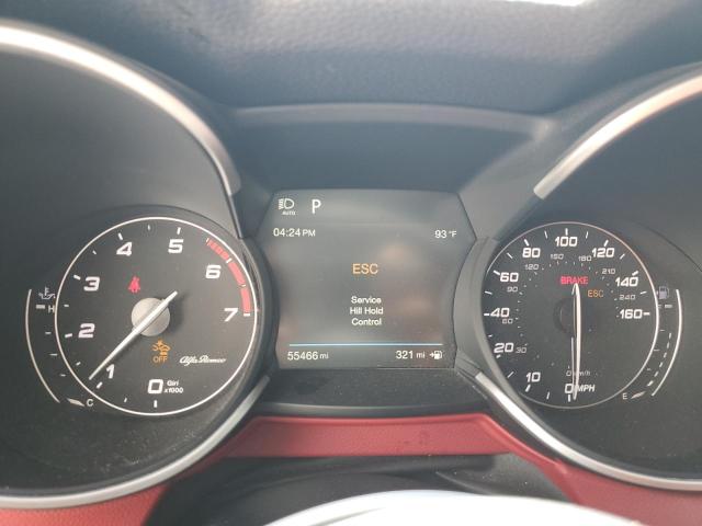 ZASPAKBNXK7C70581 - 2019 ALFA ROMEO STELVIO TI WHITE photo 9