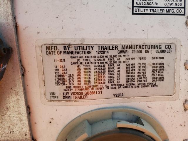 1UYVS2538GU366131 - 2016 UTILITY REEFER WHITE photo 10