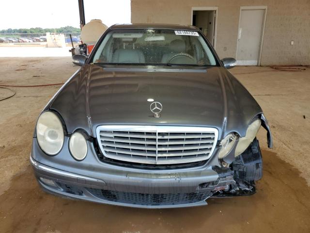 WDBUF65J45A682238 - 2005 MERCEDES-BENZ E 320 GRAY photo 5