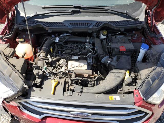 MAJ3S2GE6MC454283 - 2021 FORD ECOSPORT SE მუქწითელი ფოტო 12