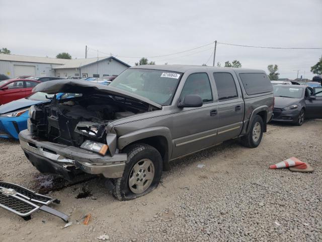 2GCEK13Z271175090 - 2007 CHEVROLET SILVERADO K1500 CLASSIC CREW CAB SILVER photo 1