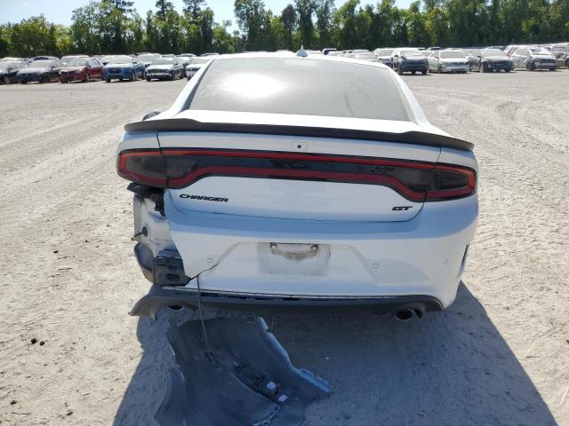 2C3CDXHG1LH202586 - 2020 DODGE CHARGER GT WHITE photo 6