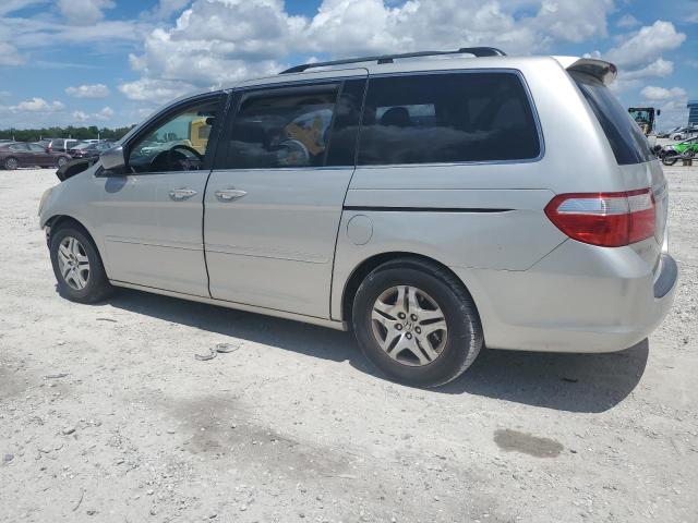 5FNRL38486B424317 - 2006 HONDA ODYSSEY EX SILVER photo 2
