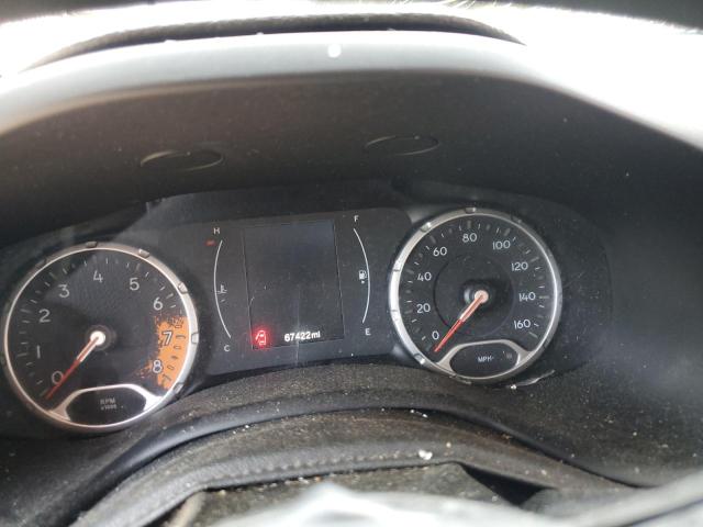 ZACCJBAB6JPJ44750 - 2018 JEEP RENEGADE SPORT GRAY photo 9