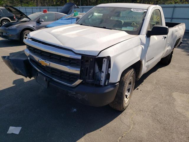 1GCNCNEC2JZ111367 - 2018 CHEVROLET SILVERADO C1500 WHITE photo 1