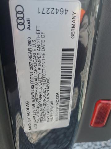 WAUD3BF24RN025395 - 2024 AUDI A6 PREMIUM GRAY photo 12