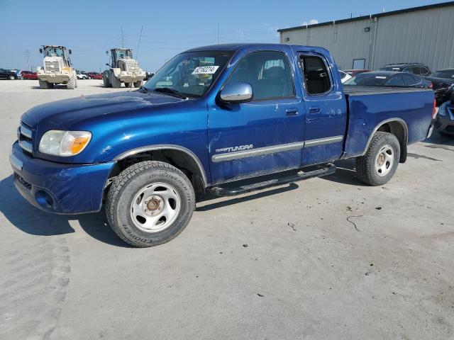 5TBRU34116S478782 - 2006 TOYOTA TUNDRA ACCESS CAB SR5 BLUE photo 1