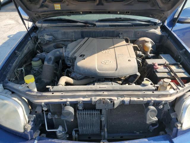 5TBRU34116S478782 - 2006 TOYOTA TUNDRA ACCESS CAB SR5 BLUE photo 11