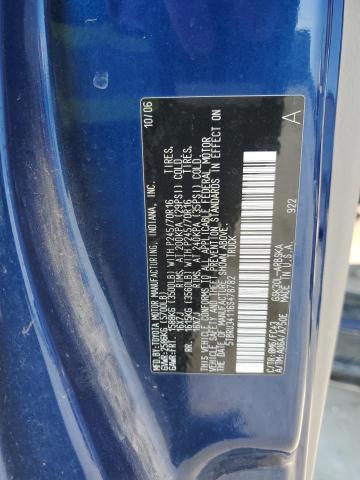 5TBRU34116S478782 - 2006 TOYOTA TUNDRA ACCESS CAB SR5 BLUE photo 12