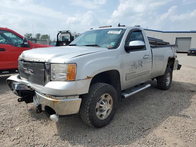 1GT3K0BG7AF127201 - 2010 GMC SIERRA K2500 SLE SILVER photo 1