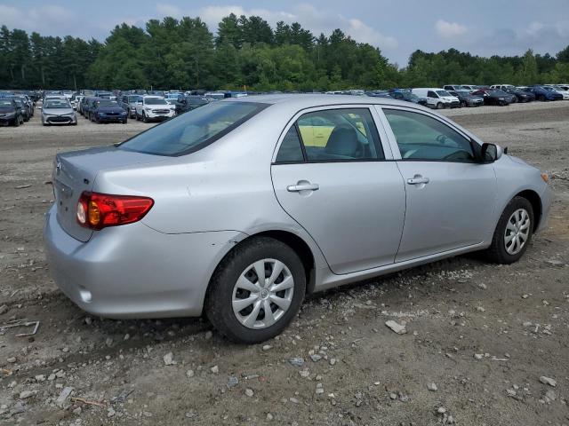 2T1BU4EE2AC277975 - 2010 TOYOTA COROLLA BASE SILVER photo 3