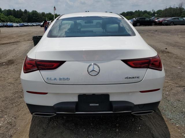W1K5J4HB7PN409146 - 2023 MERCEDES-BENZ CLA 250 4MATIC WHITE photo 6