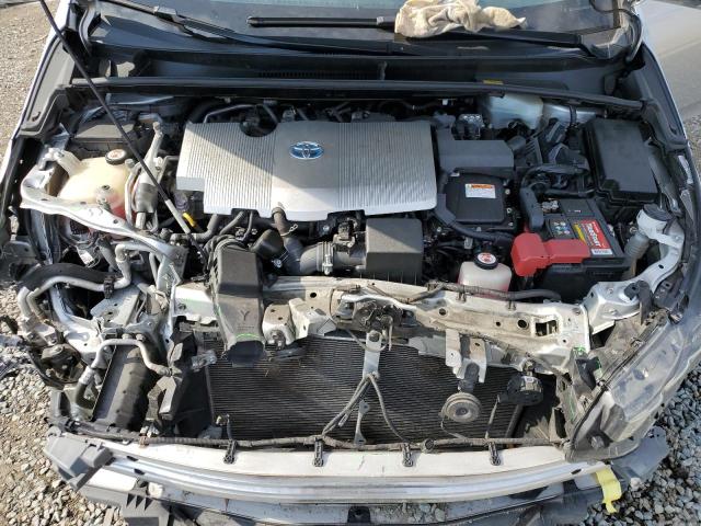 JTDKARFP1H3064329 - 2017 TOYOTA PRIUS PRIM ვერცხლისფერი ფოტო 11