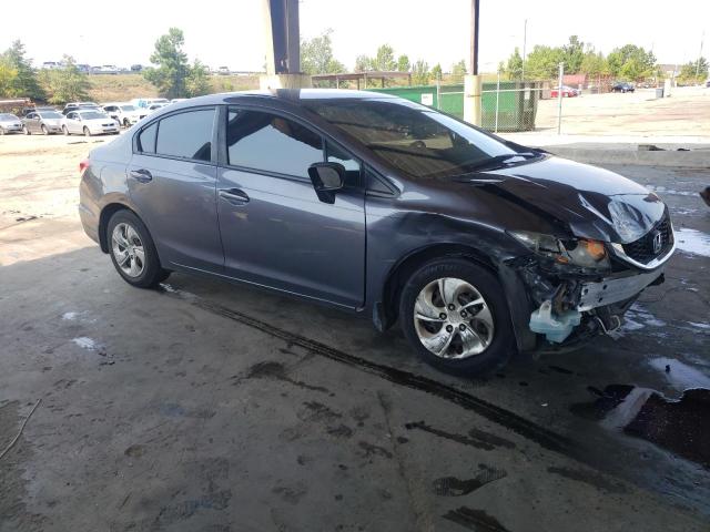 2HGFB2F59FH545350 - 2015 HONDA CIVIC LX GRAY photo 4