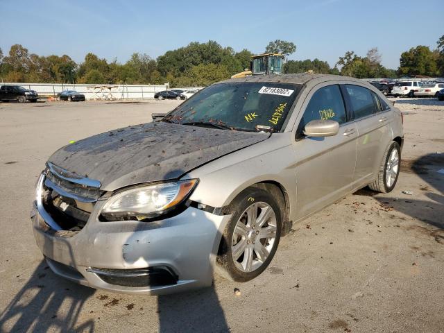 1C3CCBAB0DN640819 - 2013 CHRYSLER 200 LX BEIGE photo 2