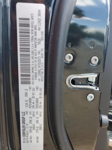 1C6RR6LT0FS522573 - 2015 RAM 1500 SLT BLACK photo 12