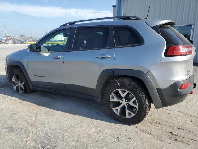 1C4PJMBS5HW580517 - 2017 JEEP CHEROKEE TRAILHAWK SILVER photo 2