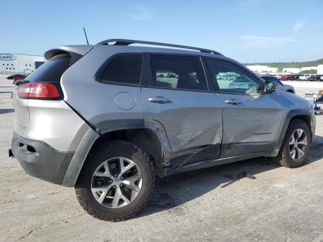 1C4PJMBS5HW580517 - 2017 JEEP CHEROKEE TRAILHAWK SILVER photo 3