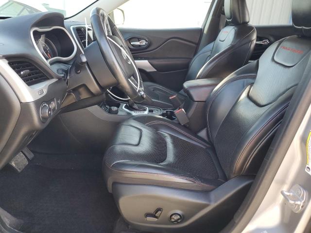 1C4PJMBS5HW580517 - 2017 JEEP CHEROKEE TRAILHAWK SILVER photo 7