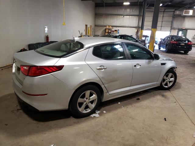 5XXGM4A71FG508863 - 2015 KIA OPTIMA LX SILVER photo 3