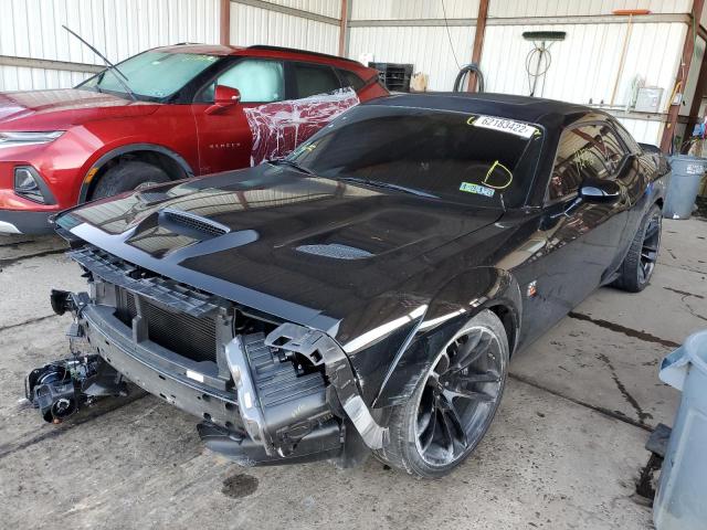 2C3CDZFJ3MH594109 - 2021 DODGE CHALLENGER R/T SCAT PACK BLACK photo 2