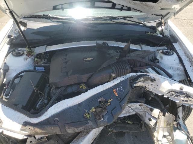2G1FB1E33F9187738 - 2015 CHEVROLET CAMARO LS WHITE photo 11