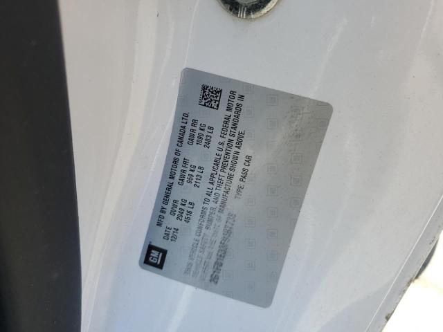 2G1FB1E33F9187738 - 2015 CHEVROLET CAMARO LS WHITE photo 12