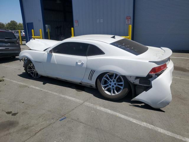 2G1FB1E33F9187738 - 2015 CHEVROLET CAMARO LS WHITE photo 2