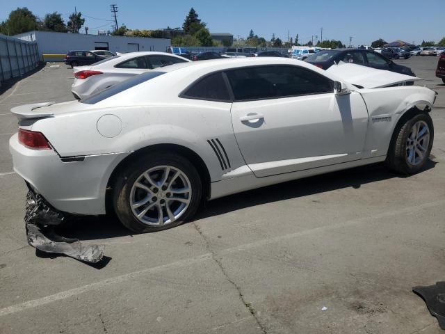 2G1FB1E33F9187738 - 2015 CHEVROLET CAMARO LS WHITE photo 3