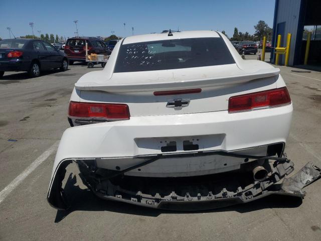2G1FB1E33F9187738 - 2015 CHEVROLET CAMARO LS WHITE photo 6