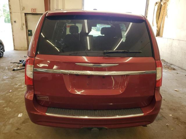 2C4RC1BG2FR528359 - 2015 CHRYSLER TOWN & COU TOURING Kırmızı fotoğraf 6