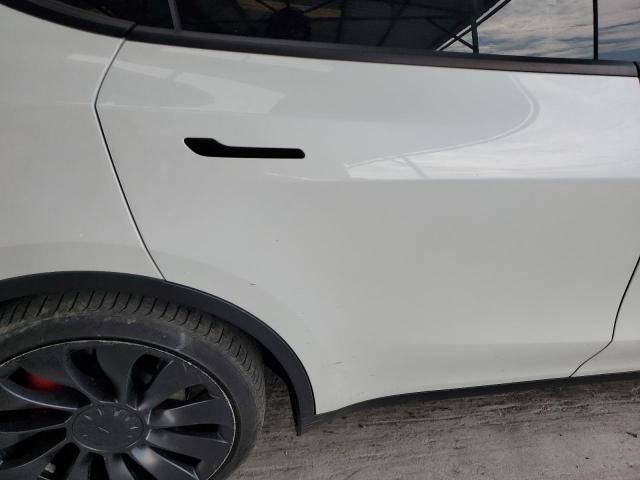 7SAYGDEFXNF523525 - 2022 TESLA MODEL Y WHITE photo 10