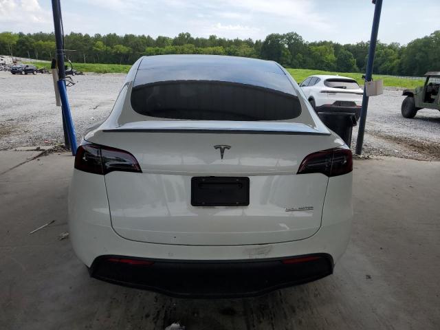 7SAYGDEFXNF523525 - 2022 TESLA MODEL Y WHITE photo 6