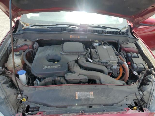 3FA6P0LU3JR198343 - 2018 FORD FUSION SE HYBRID Qırmızı foto 11