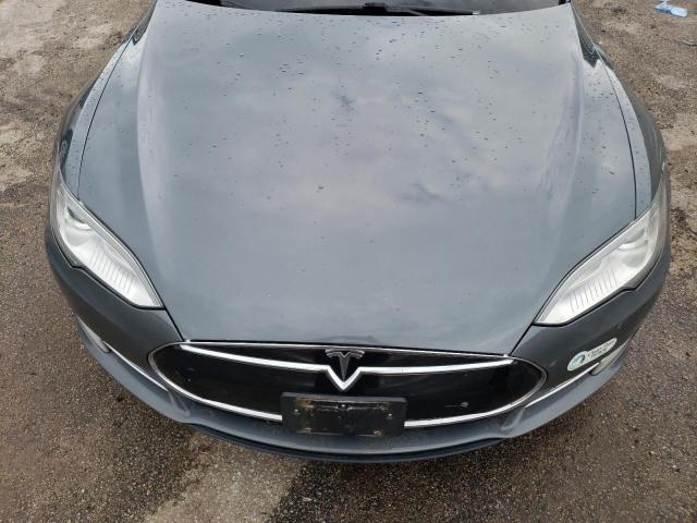 5YJSA1H1XEFP45372 - 2014 TESLA MODEL S Մոխրագույն լուսանկար 11