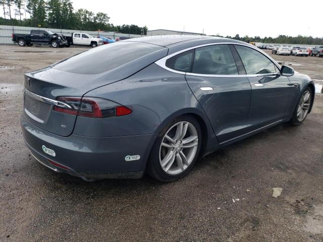 5YJSA1H1XEFP45372 - 2014 TESLA MODEL S Մոխրագույն լուսանկար 3