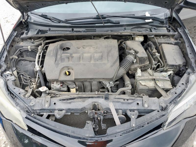 5YFBURHE4JP773255 - 2018 TOYOTA COROLLA L BLACK photo 11